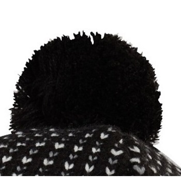 TaylorMade TaylorMade Ladies Bobble Beanie - Negro
