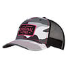 TaylorMade Original One Trucker Gorra de Golf para Mujer - Camuflaje Negro Rosa