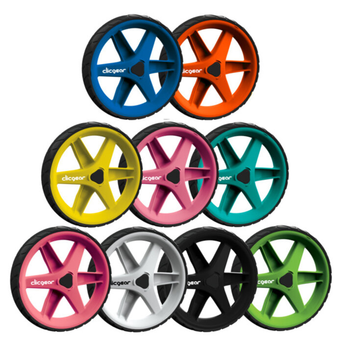Clicgear Clicgear Wheel Set For Clicgear Trolley (3 wheels) - Black