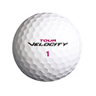 Wilson Wilson Tour Velocity Pelotas de Golf para Mujer - Blanco - 15 Unidades