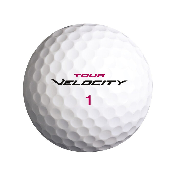 Wilson Wilson Tour Velocity Pelotas de Golf para Mujer - Blanco - 15 Unidades