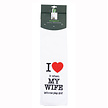 Nova Golf Nova Golf 'I Love It When My Wife' Toalla de golf - Blanco