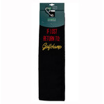 Nova Golf 'If Lost Return To Golfchamp' Toalla de golf - Negro