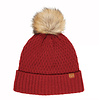 Callaway Ladies Pom Pom Beanie - Rojo
