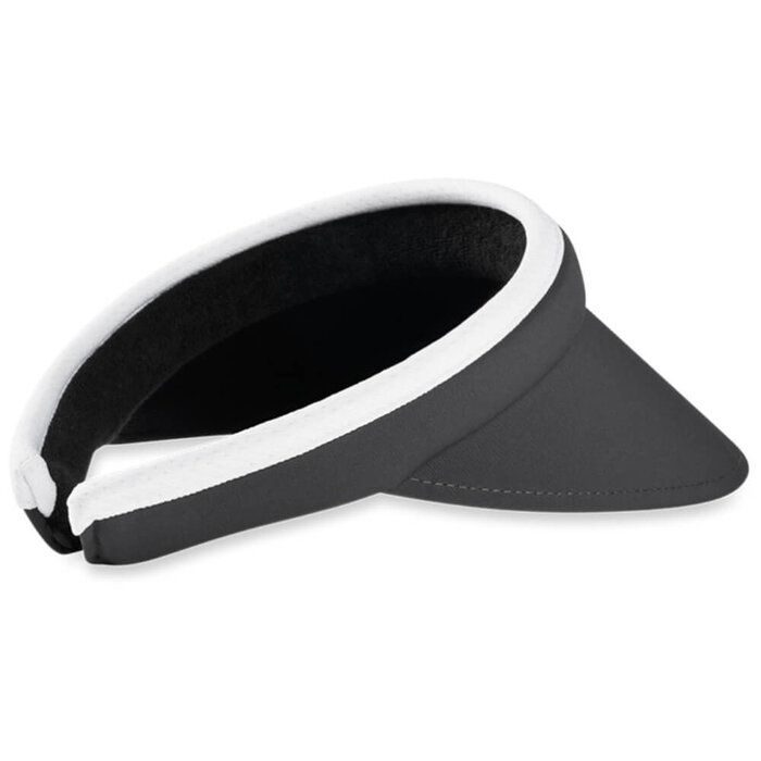 Callaway Callaway Ladies Clip Visor - Gris Blanco