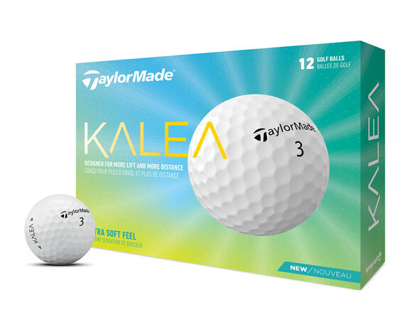 TaylorMade TaylorMade Kalea Ladies Golf Balls - White - 12-Pack