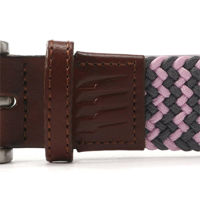 Puma Puma X Weave Belt Cinturón - Gris Rosa