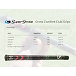 SuperStroke SuperStroke Cross Comfort STANDARD Grip - Black Red