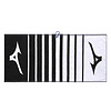 Mizuno RB Tour Towel - Negro Blanco