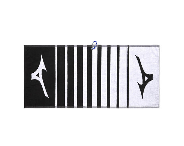 Mizuno Mizuno RB Tour Towel - Negro Blanco