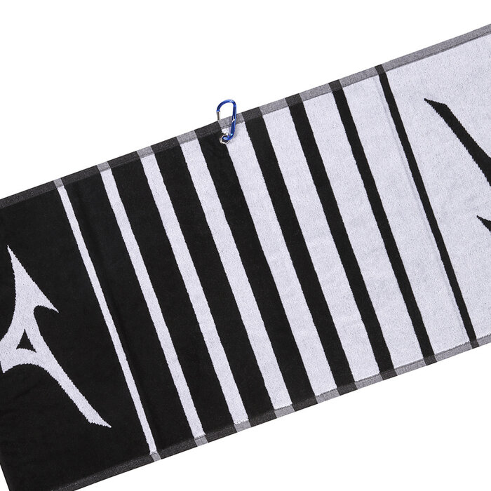 Mizuno Mizuno RB Tour Towel - Negro Blanco