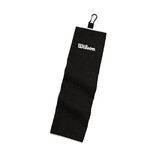 Wilson Toalla de Golf de Microfibra - Negra