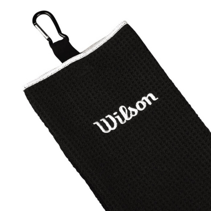 Wilson Wilson Toalla de Golf de Microfibra - Negra