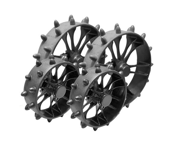 Clicgear Hedgehog 4-Pack Ruedas de Invierno para Carro de Golf Clicgear Serie 8