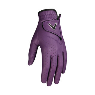 Callaway Callaway Opti-Color Guante de golf para Mujer - Morado (Para Golfistas Diestros)