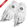 TaylorMade Stratus Tech Guante de golf para hombre (Para golfistas diestros) - Paquete de 2