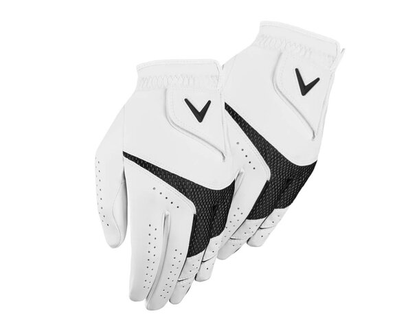 Callaway Guante de golf Callaway Weather Spann (Para golfistas diestros) - PAQUETE DE 2