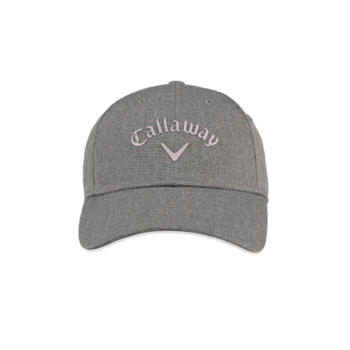 Callaway Callaway Liquid Metal Ladies Golf Cap - Grey Pink