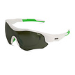 Sinner Sinner Triple II Golf Sunglasses - Matte White Green