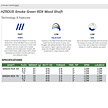 Mizuno HZRDUS Smoke RDX Green 70 Graphite Shaft con adaptador Mizuno - X-Stiff (XS)