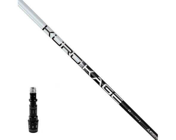 Mizuno Mitsubishi Chemical KuroKage Silver Dual-Core TiNi 60 Graphite Shaft with Mizuno adapter - X-Stiff (XS)