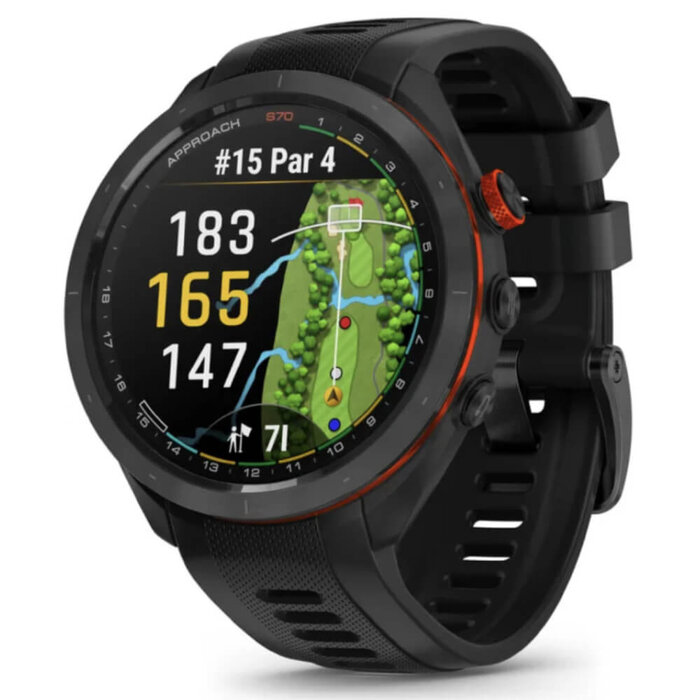 Garmin Garmin Approach S70 Reloj de golf GPS Premium 47 mm - Negro