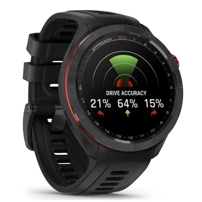 Garmin Garmin Approach S70 Reloj de golf GPS Premium 47 mm - Negro