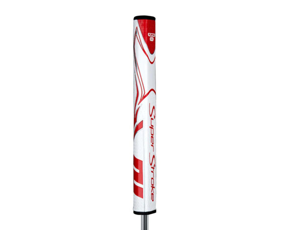 SuperStroke SuperStroke Zenergy Flatso 3.0 Puttergrip - Blanco Rojo