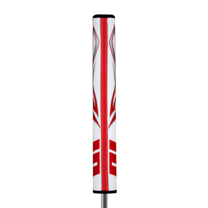 SuperStroke SuperStroke Zenergy Flatso 3.0 Puttergrip - Blanco Rojo
