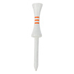 Legend Legend Step Tees 70 mm (25 Pieces) - White Orange