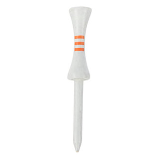 Legend Legend Step Tees 70 mm (25 Piezas) - Blanco Naranja