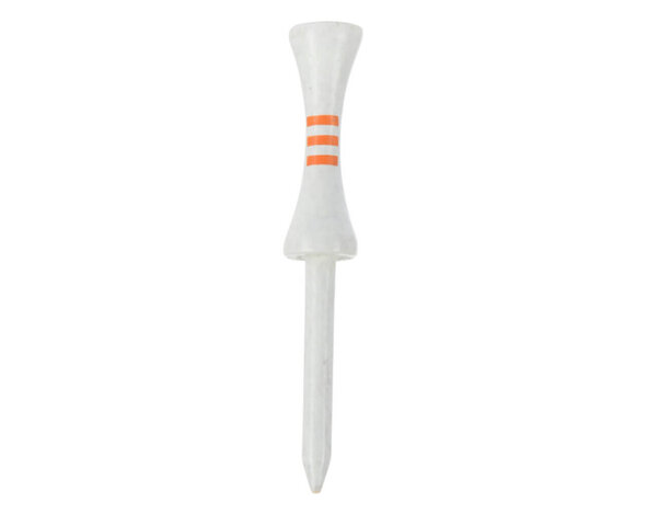 Legend Legend Step Tees 70 mm (25 Pieces) - White Orange