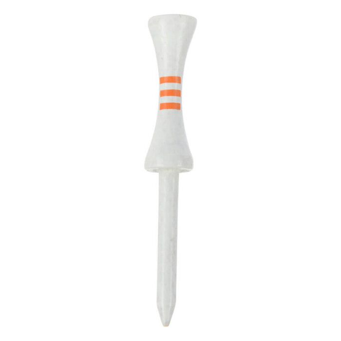 Legend Legend Step Tees 70 mm (25 Piezas) - Blanco Naranja