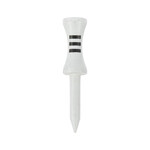 Legend Step Tees 50 mm (25 Unidades) - Blanco Negro