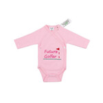 VIB Nova Golf 'Future Golfer' Romper - Pink