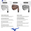 Mizuno Mizuno T24 White Satin Wedge (steel shaft) 2024
