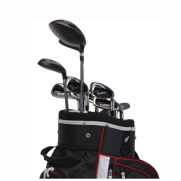Spalding Spalding True Black Set de golf para mujer de 13 piezas | bolsa de golf trípode (varilla de grafito)