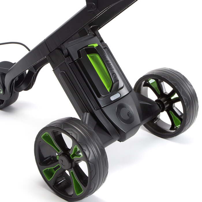 GoKart GoKart MK2 Manual Electric Golf Trolley - Black Green