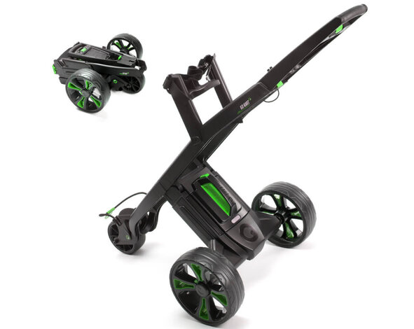 GoKart GoKart MK2 Automatic Electric Golf Trolley - Black Green