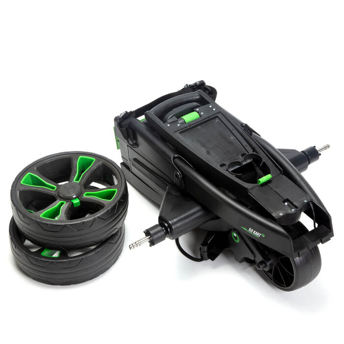 GoKart GoKart MK2 Automatic Electric Golf Trolley - Black Green