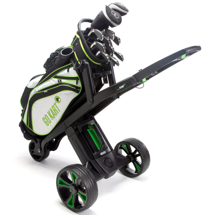 GoKart GoKart MK2 Automatic Electric Golf Trolley - Black Green