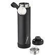 GolfDriver.es EcoVessel The Boulder Botella de Agua Aislada TriMax 700cc - Negro