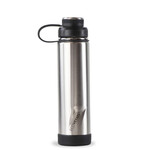 EcoVessel The Boulder Botella de Agua Aislada TriMax 700cc de Acero Inoxidable - Plata