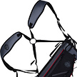 FastFold FastFold PSV 6 Inch Bolsa de golf trípode - Negro Rojo