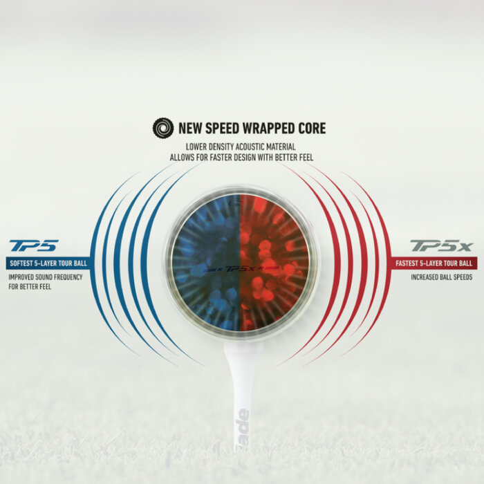 TaylorMade TaylorMade TP5 Pelotas de Golf 2024 - Amarillo - 12 unidades