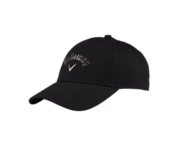 Callaway Callaway Liquid Metal Ladies Golf Cap - Black Gunmetal