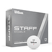 Wilson Wilson Staff Model X Bolas de golf 2024 - Blanco - 12 Unidades