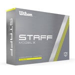 Wilson Staff Model X Golf Balls 2024 - Yellow - 12-Pack