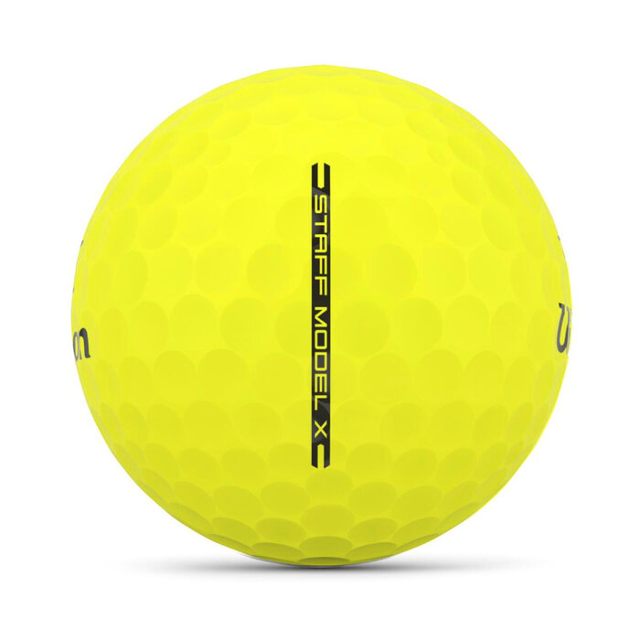 Wilson Wilson Staff Model X Bolas de golf 2024 - Amarillo - 12 Unidades