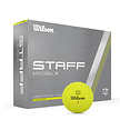 Wilson Wilson Staff Model X Bolas de golf 2024 - Amarillo - 12 Unidades